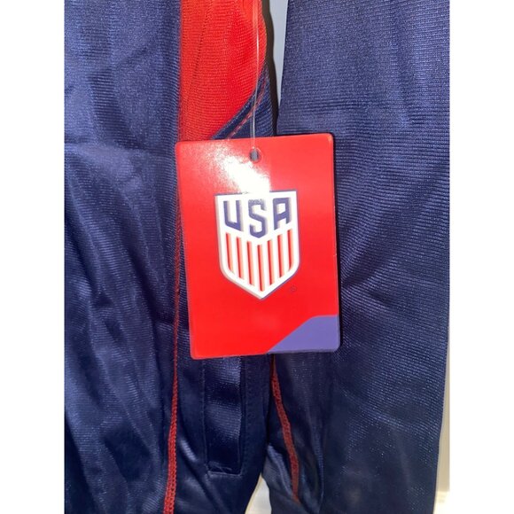 Icon Sports Officially Licensed USA Soccer Full Zip Training Soccer Track Jacket - Picture 6 of 7